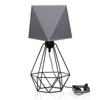 Lampa stołowa DIAMOND 3D 1 szara