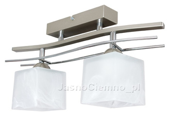 Lampa sufitowa LEO 2 satyna krótka