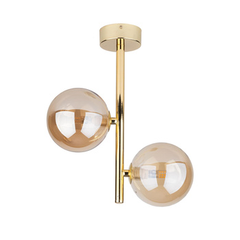 ESTERA GOLD LAMPA SUFITOWA 2 PŁ