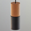 ELIT BLACK/WOOD LAMPA WISZĄCA 1 PŁ