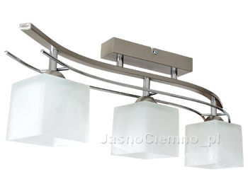 Lampa sufitowa LEO 3 satyna krótka