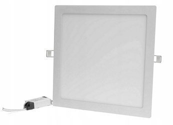 PANEL LED PODTYNKOWY PLAFON SUFITOWY KWADRAT 24W B.CIEPŁA