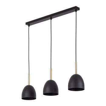 NORD BLACK LAMPA WISZĄCA 3 PŁ