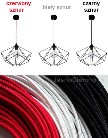 Lampa wisząca ORIENT 1 czarna