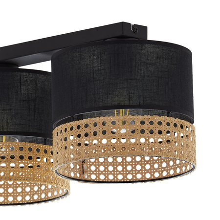 PAGLIA BLACK LAMPA SUFITOWA 2 PŁ
