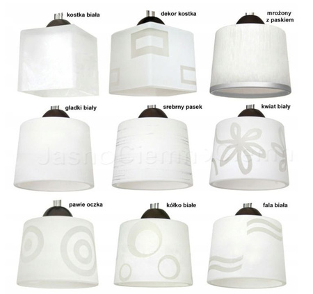 Lampa sufitowa FOOTBALL 3 srebrna przegub