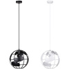 Lampa wisząca GLOBUS 1 biała