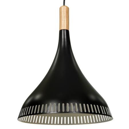Lampa wisząca CONE 1 czarna