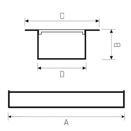 ALLDAY 840 30W 230V 114cm 110st Black CASAMBI