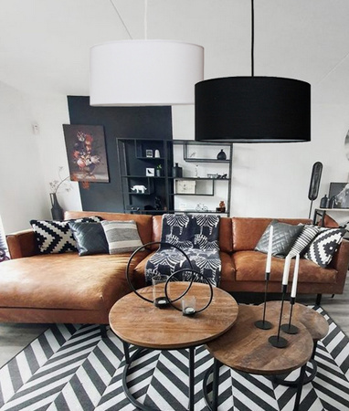 Lampa wisząca PAJĄK ABAŻUR 2