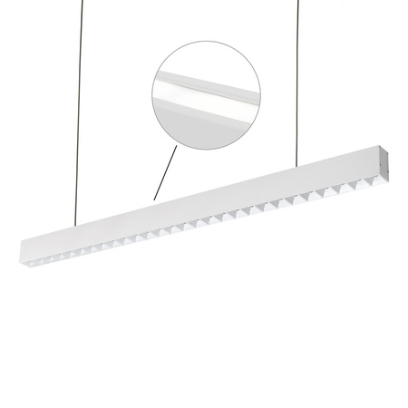 ALLDAY INSPIRE TWO SIDES DARK LIGHT 80st White 840 63W 230V 168cm White