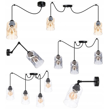 Lampa wisząca LOFT SZKŁO 2