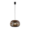 ROYAS BLACK/GOLD LAMPA WISZĄCA 1 PŁ 400