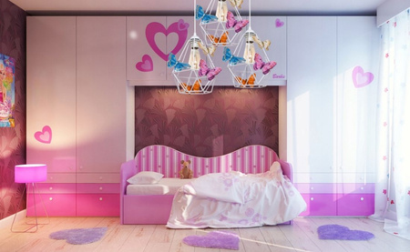 Lampa wisząca MOTYLEK 3 WHITE KOŁO