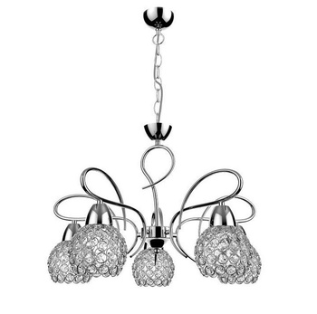 Lampa wisząca STELA 5 chrom