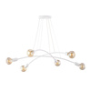 HELIX WHITE LAMPA WISZĄCA 6 PŁ