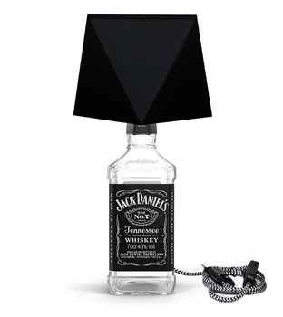 Lampa stołowa JACK DANIELS 0,7 czarny abażur