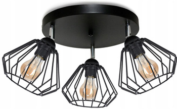 Lampa sufitowa WIRE 3 koło