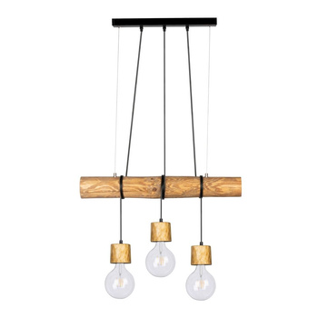 Lampa wisząca TRABO PINO 3 sosna bejcowana