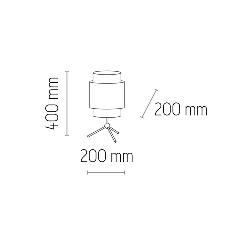 BOHO NATURE LAMPKA NOCNA 1 PŁ