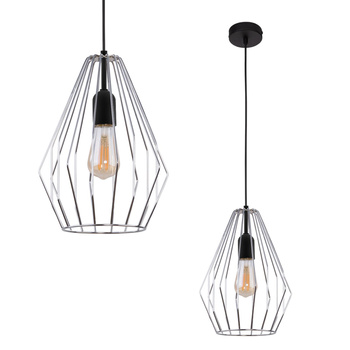 BRYLANT BLACK/CHROME LAMPA WISZĄCA 1 PŁ