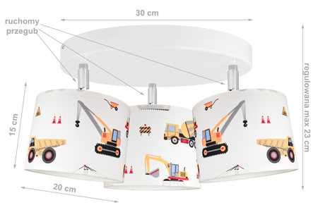 Lampa sufitowa KOPARKI 3