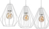 BRYLANT WHITE LAMPA WISZĄCA 3 PŁ LISTWA