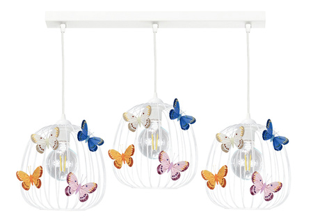 Lampa wisząca MOTYLEK DRUM 3 owal