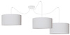 Lampa wisząca PAJĄK ABAŻUR 3