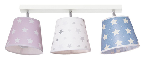 Lampa sufitowa STARS 3 biała