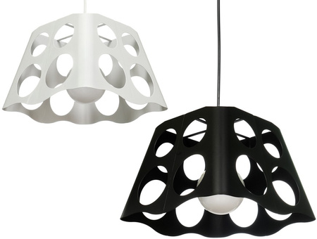 Lampa wisząca CLEO 1 TRAPEZ czarna