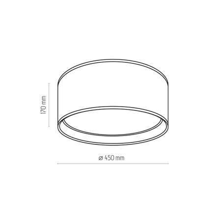 BILBAO BEIGE/GOLD LAMPA SUFITOWA 4 PŁ 450