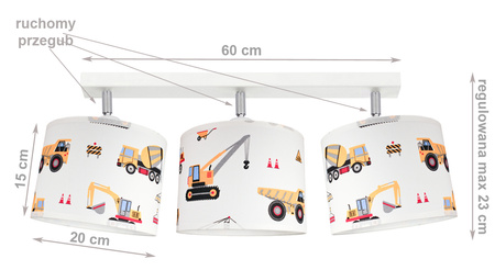 Lampa sufitowa KOPARKI 3