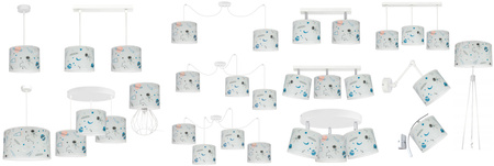 Lampa wisząca PAJĄK SPACE 4