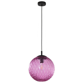 CADIX RÓŻOWY LAMPA WISZĄCA 1 PŁ 300