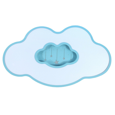 LAMPA DZIECIĘCA LED SUFIT NIEBIESKA CHMURKA 52W