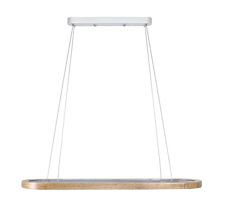 Lampa Drewniana Led 80W DL-H01 + pilot