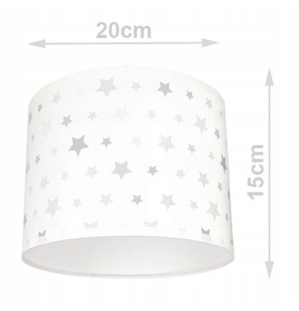 Lampa wisząca GWIAZDKI BIAŁE 3 koło