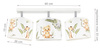 Lampa sufitowa BOHO JUNGLE 3