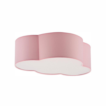 CLOUD LAMPA SUFITOWA RÓŻOWY PASTELOWY MINI 2 PŁ