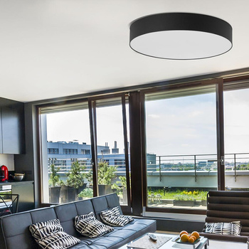 RONDO GRANATOWE LAMPA SUFITOWA 4 PŁ 450