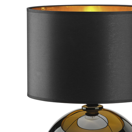 PALLA BLACK/GOLD LAMPKA NOCNA 1 PŁ