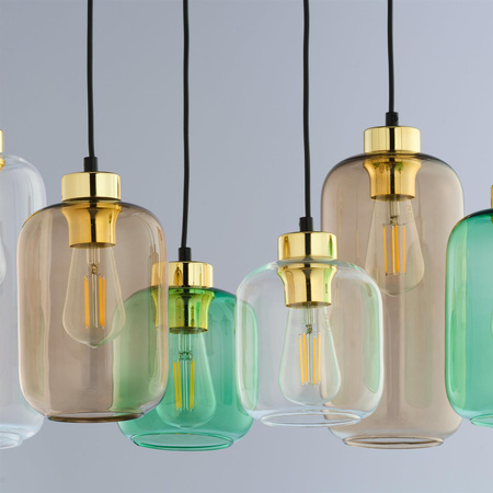 MARCO GREEN LAMPA WISZĄCA 6 PŁ