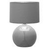 PALLA GRAY/SILVER LAMPKA NOCNA 1 PŁ