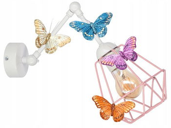 Kinkiet MOTYLEK RETRO na przegubach