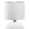 PALLA SMALL WHITE/SILVER LAMPKA NOCNA 1 PŁ