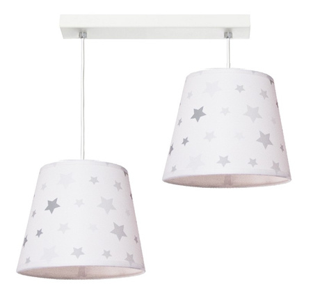 Lampa wisząca STARS 2 biała