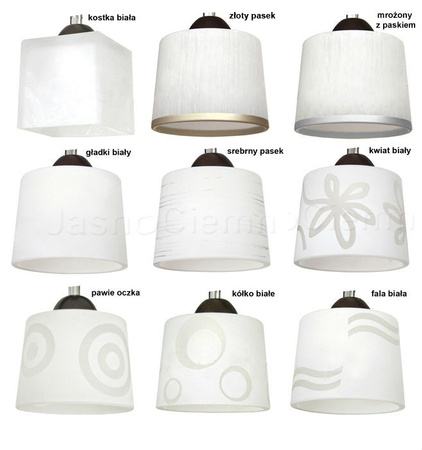 Lampa sufitowa SR 4 brąz