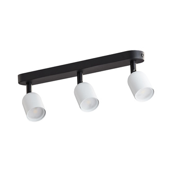 TOP BLACK/WHITE LAMPA SUFITOWA 3 PŁ