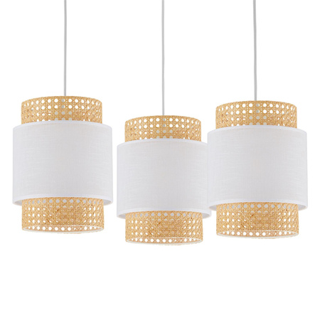 BOHO WHITE LAMPA WISZĄCA 3 PŁ